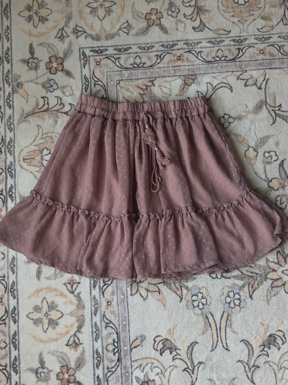 Pink skirt
